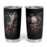 Skull Tumbler Cup Skeleton Ripped inside - Wonder Print Shop