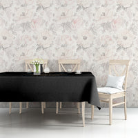 Grim Reaper Tablecloth The Ferryman Of The Underworld with Charon Skull Black - Wonder Print Shop