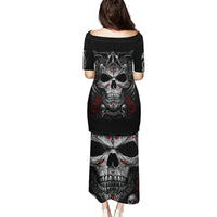 Skull Puletasi Cross Snake Bloody Skull - Wonder Print Shop