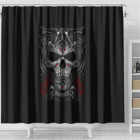 skull-shower-curtain-cross-snake-bloody-skull