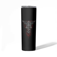 Skull Skinny Tumbler Cross Snake Bloody Skull - Wonder Print Shop
