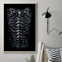 Skull Canvas Wall Art Skeleton Inside - Wonder Print Shop