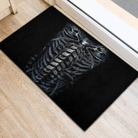 Skull Rubber Doormat Skeleton Inside - Wonder Print Shop