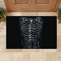 Skull Rubber Doormat Skeleton Inside - Wonder Print Shop