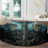 flame-twin-skull-round-carpet-skeleton-inside