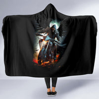 flaming-skull-hooded-blanket-celestial-riders-with-angel-wings