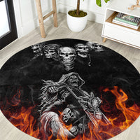 skull-round-carpet-five-skull-with-motocycle