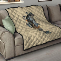 Skull Quilt Hello Darkness My Old Friend - Wonder Print Shop