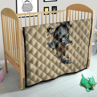 Skull Quilt Hello Darkness My Old Friend - Wonder Print Shop