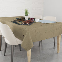 Skull Tablecloth Hello Darkness My Old Friend - Wonder Print Shop