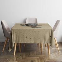 Skull Tablecloth Hello Darkness My Old Friend - Wonder Print Shop