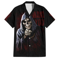 Reaper Hawaiian Shirt Uncle Death Angel Peace Skull - Wonder Print Shop