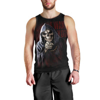 Reaper Men Tank Top Uncle Death Angel Peace Skull DT01