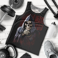 Reaper Men Tank Top Uncle Death Angel Peace Skull DT01