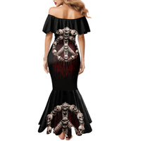 Reaper Mermaid Dress Uncle Death Angel Peace Skull - Wonder Print Shop