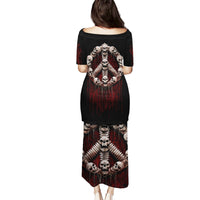 Reaper Puletasi Uncle Death Angel Peace Skull - Wonder Print Shop