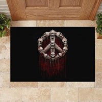 Reaper Rubber Doormat Uncle Death Angel Peace Skull - Wonder Print Shop