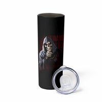 Reaper Skinny Tumbler Uncle Death Angel Peace Skull - Wonder Print Shop