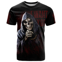 Reaper T Shirt Uncle Death Angel Peace Skull - Wonder Print Shop