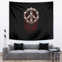 Reaper Tapestry Uncle Death Angel Peace Skull - Wonder Print Shop