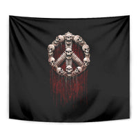 Reaper Tapestry Uncle Death Angel Peace Skull - Wonder Print Shop