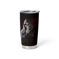 Reaper Tumbler Cup Uncle Death Angel Peace Skull - Wonder Print Shop