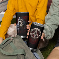 Reaper Tumbler Cup Uncle Death Angel Peace Skull - Wonder Print Shop