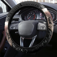 Reaper Heart Steering Wheel Cover Eternal Embrace - Uniting Souls in the Realm of Skulls - Wonder Print Shop