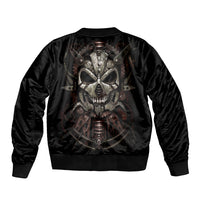 Unveiling the Mechanical Skull Bomber Jacket Cybernetic Enigma - Wonder Print Shop