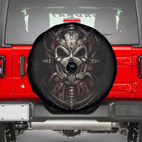 Unveiling the Mechanical Skull Spare Tire Cover Cybernetic Enigma - Wonder Print Shop