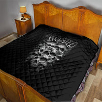 Skull Quilt Twisted Head Skull - Wonder Print Shop