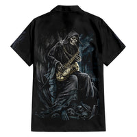 Skull Hawaiian Shirt Musician Of Death - Wonder Print Shop