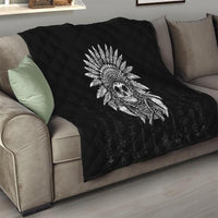 Skull Quilt Chief Skeleton - Wonder Print Shop