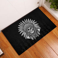 Skull Rubber Doormat Chief Skeleton - Wonder Print Shop