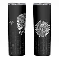 Skull Skinny Tumbler Chief Skeleton - Wonder Print Shop