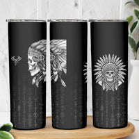 Skull Skinny Tumbler Chief Skeleton - Wonder Print Shop