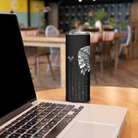 Skull Skinny Tumbler Chief Skeleton - Wonder Print Shop