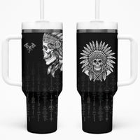 Skull Tumbler With Handle Chief Skeleton - Wonder Print Shop