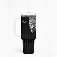 Skull Tumbler With Handle Chief Skeleton - Wonder Print Shop