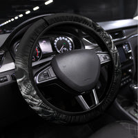 Skull Steering Wheel Cover Death Angel In Love - Wonder Print Shop