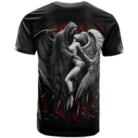 Skull T Shirt Death Angel In Love - Wonder Print Shop
