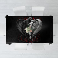 Skull Tablecloth Death Angel In Love - Wonder Print Shop