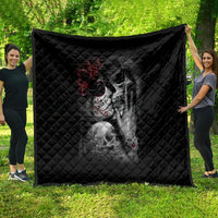 Skull Quilt Death Angel And Da de Muertos Girl - Wonder Print Shop