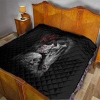 Skull Quilt Death Angel And Da de Muertos Girl - Wonder Print Shop