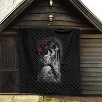 Skull Quilt Death Angel And Da de Muertos Girl - Wonder Print Shop