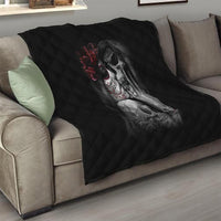 Skull Quilt Death Angel And Da de Muertos Girl - Wonder Print Shop
