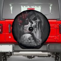 Skull Spare Tire Cover Death Angel And Da de Muertos Girl - Wonder Print Shop