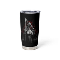 Skull Tumbler Cup Death Angel And Da de Muertos Girl - Wonder Print Shop
