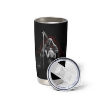 Skull Tumbler Cup Death Angel And Da de Muertos Girl - Wonder Print Shop
