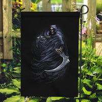 Skull Garden Flag Purple Death Reaper - Wonder Print Shop
